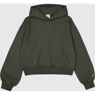 Damen Kapuzensweat Hooded Sweatshirt in grün