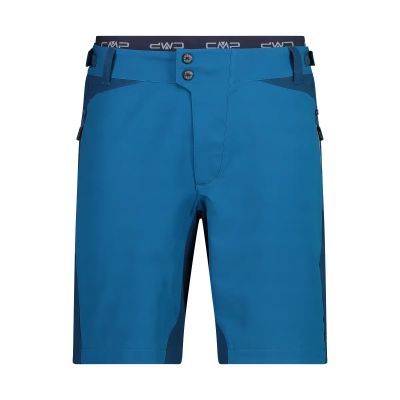 MAN FREE BIKE BERMUDA WITH INNER MESH UNDERWEAR in 988 pacific