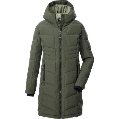 Kinder Mantel KOW 219 GRLS QLTD CT in grün