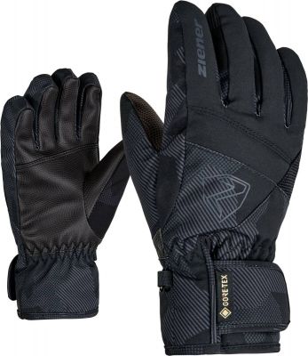 ZIENER Kinder Handschuhe LEIF GTX glove junior - Handschuhe -  Artikelnummer: 801970 - 12247 black.gray ink camo
