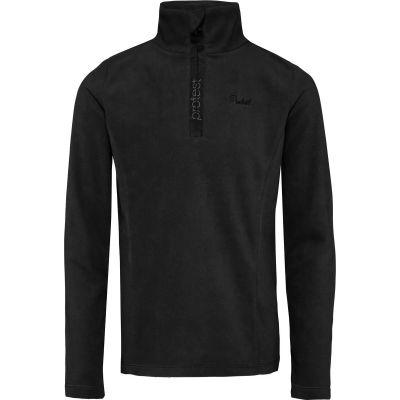 PROTEST Kinder Rolli Girls Fleecepullover Mutey Jr. in schwarz