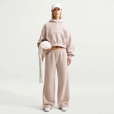 Damen Hose Studio Fleece Medium Weight "Graphic Pack" in pink