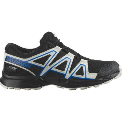 Kinder Trekkinghalbschuhe SHOES SPEEDCROSS WP J Black/Vanila/Frnch in grau