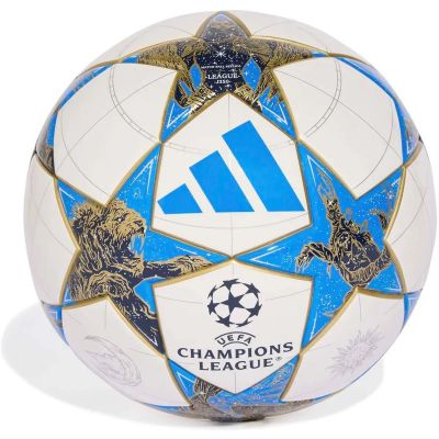 Ball UCL 25/26 League Stage J350 Kids in blau