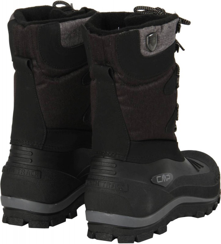 CMP Herren Schneestiefel Nietos – Warme Winterboots Mit Kunstfellfutter & Gummisohle | Urbaner Schnitt, Schnürbar