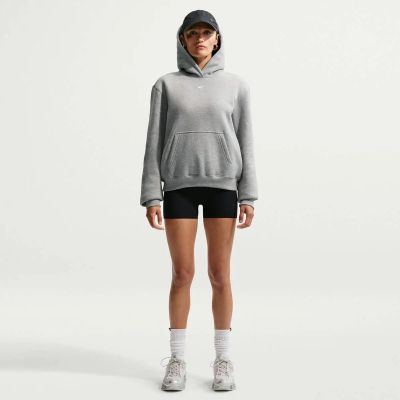 Damen Kapuzensweat STUDIO FLEECE in weiß