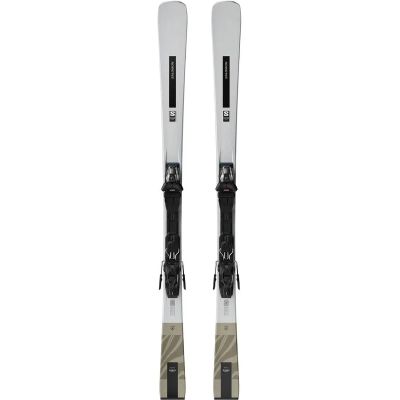 Damen All-Mountain Ski E S/MAX N°10 Silv+M10 GW L in silber
