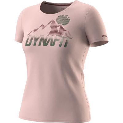 Transalper Graphic Shirt Damen in 6371 pale rose/5560