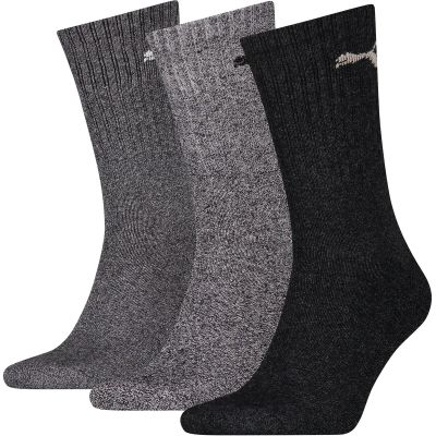 PUMA Herren Socken SPORT 3P in schwarz