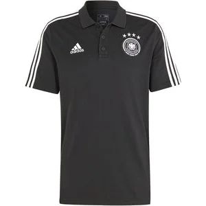 DFB DNA 3-Streifen Poloshirt in schwarz