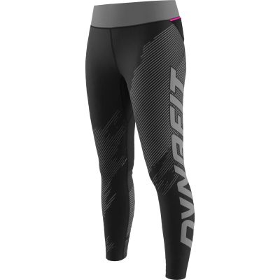 Ultra Graphic Long Tights Damen in schwarz