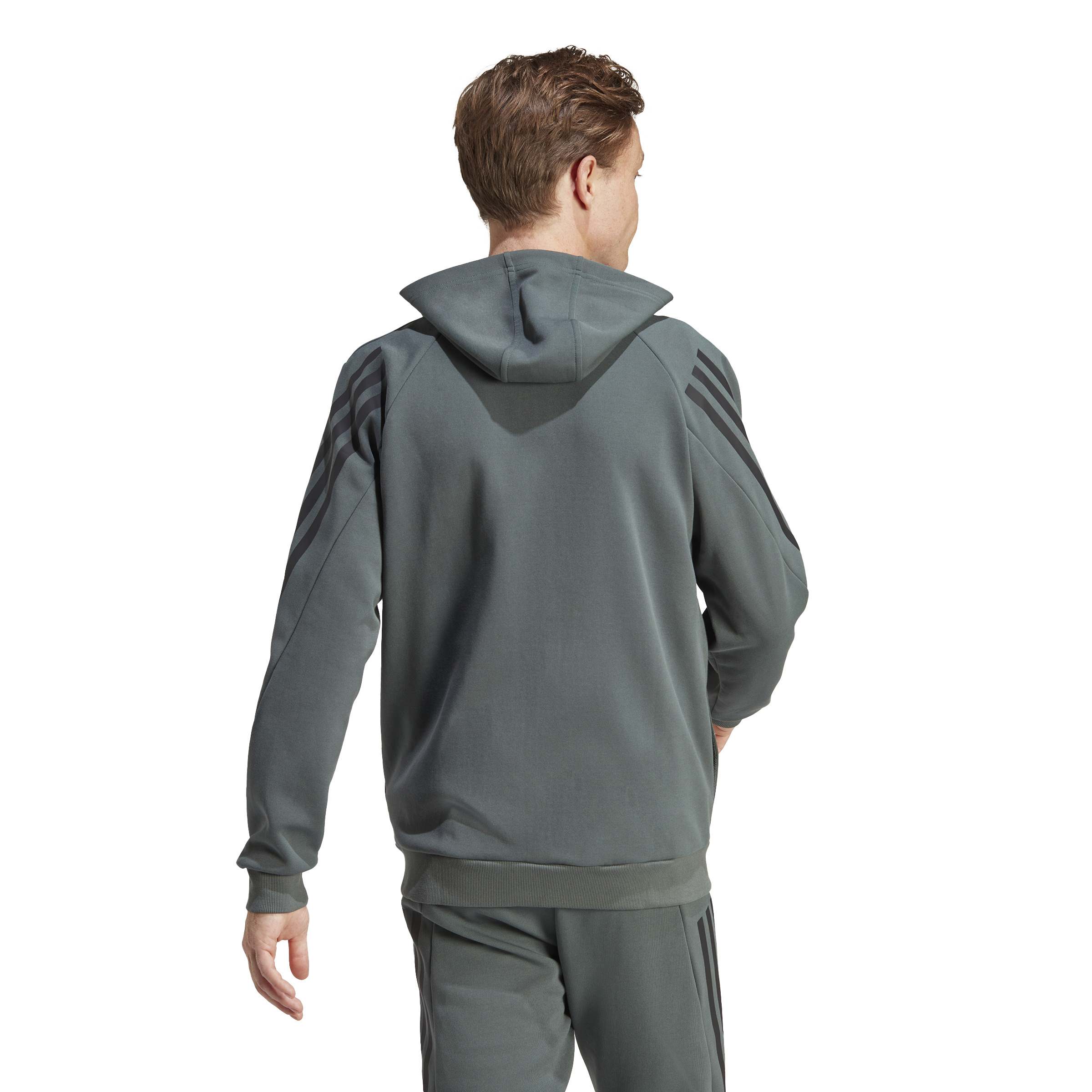 ADIDAS M FI 3S FZ - Unterjacken (Strick etc.) - Artikelnummer 
