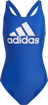adidas Damen SH3.RO Big Logo Badeanzug in blau