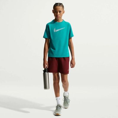 Kinder Shirt B NK DF MULTI SS TOP HBR in weiß
