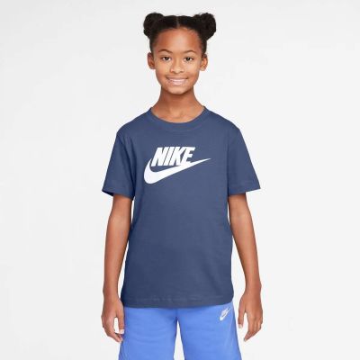Kinder Kapuzensweat K NSW TEE FUTURA HBR in blau