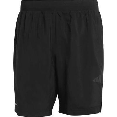 Herren Shorts TECH ESSENTIALS WORKOUT 3-STREIFEN (Länge 7 Zoll) in schwarz