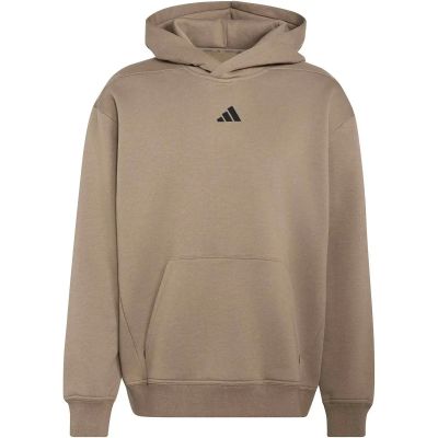 Herren Kapuzensweat PrimeLift Workout Oversize in braun