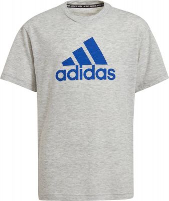 ADIDAS Kinder Shirt T-Shirt Badge of Sport Sum in silber