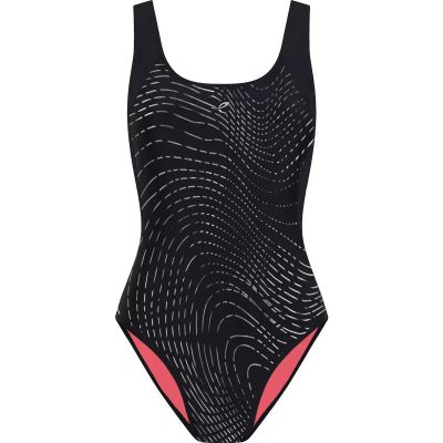 Damen Badeanzug Da.-Schwimmanzug Nina W in schwarz