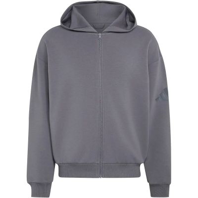 Herren Kapuzensweat SOFT LUX (normal & lang) in grau