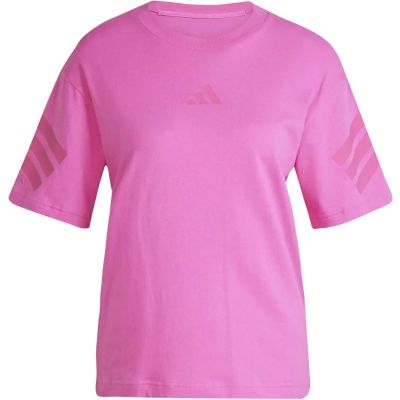 Damen Shirt Future Icons 3-Streifen in pink