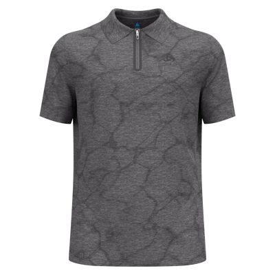 Ascent Chill-Tec Poloshirt in schwarz