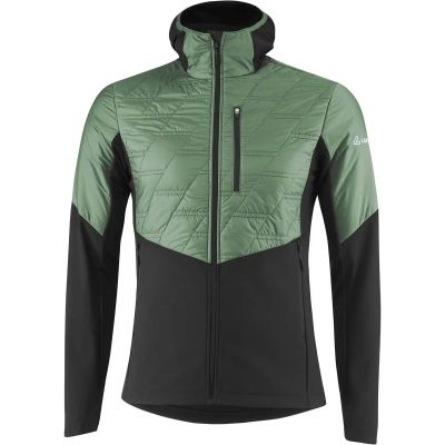 Herren Funktionsjacke M HOODED HYBRIDJACKET ALEX PL6 in grau