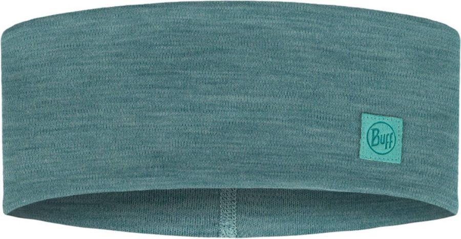 Buff, Unisex, Stirnband, Merino Wide, Blau - Image 3