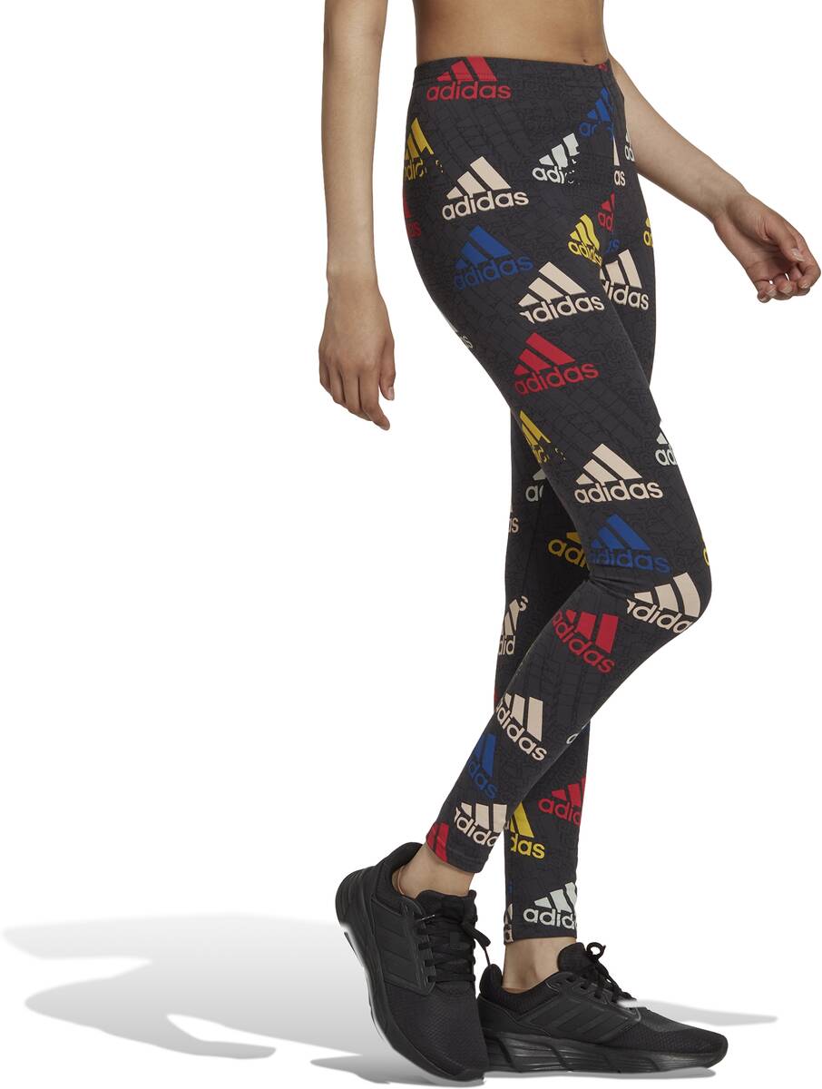 ADIDAS Damen Tight W BLUV Q3 LEG G Freiz. Hosen lang D Artikelnummer HL4467 000 CARBON MULTCO WHITE