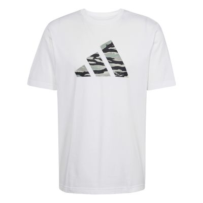 M C CAMO LOGO T in weiß