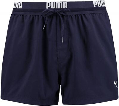 PUMA Underwear - Hosen Swim Logo Badehose 001 in schwarz