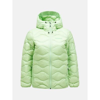 W Helium Down Hood Jacket-VIVID GREEN in 000 vivid green