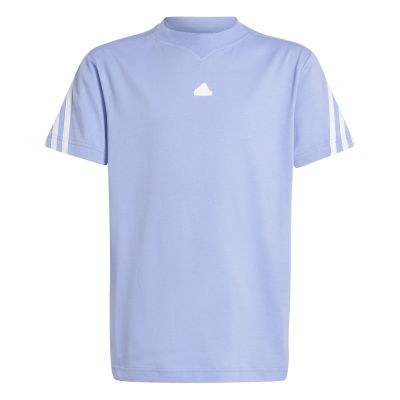 Unisex Future Icons 3 Stripes T-Shirt in blau