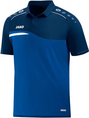 JAKO Herren Polo Competition 2.0 in blau