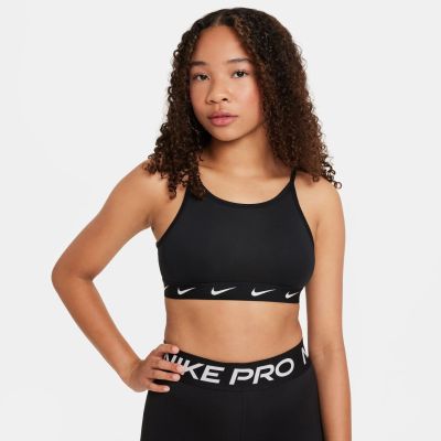Nike G Nk Df Nike One Bra in 010 black/white