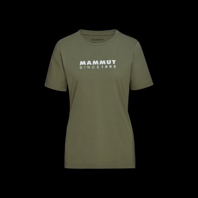 Mammut Core T-Shirt Women Logo in 40285 marsh