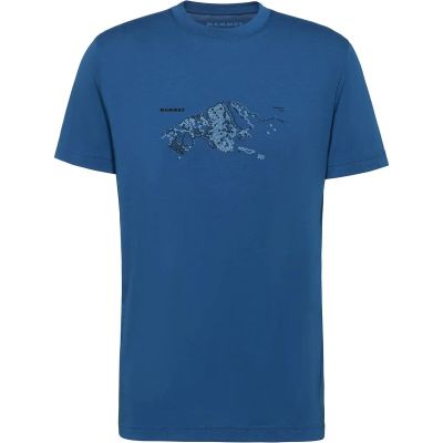 Herren Shirt Mountain T-Shirt Men Fruendenhorn in blau