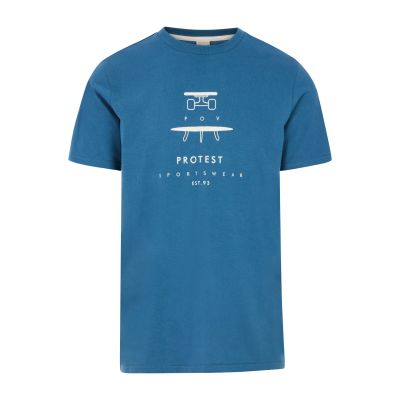 PRTAndros t-shirt in 394 raku blue