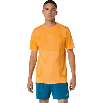 Herren T-Shirt ROAD SEAMLESS SS TOP in orange
