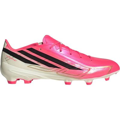 Herren Fussball-Rasenschuhe F50 HYPERFAST LEAGUE FG in pink