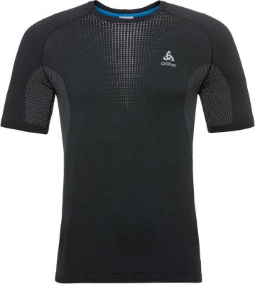 ODLO Herren Funktionsunterhemd "SUW Top Performance Warm" Kurzarm in schwarz