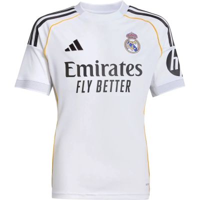Kinder Trikot Real Madrid 25/26 Heim in pink