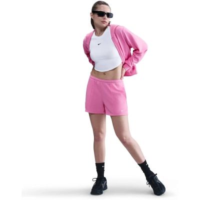Damen Shorts Sportswear Chill Terry Mid-Rise 4" French Terry in pink