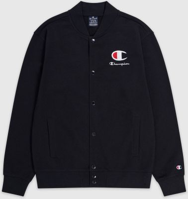 CHAMPION Herren Sweatshirt Bomber Sweatshirt in schwarz