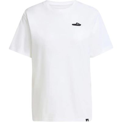 Damen Shirt Slide Graphic in weiß