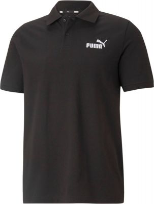 PUMA Herren Polo ESS Pique Polo in schwarz