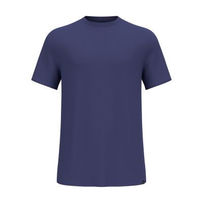 MERINO 160 PLAIN TEE in 21119 skipper blue