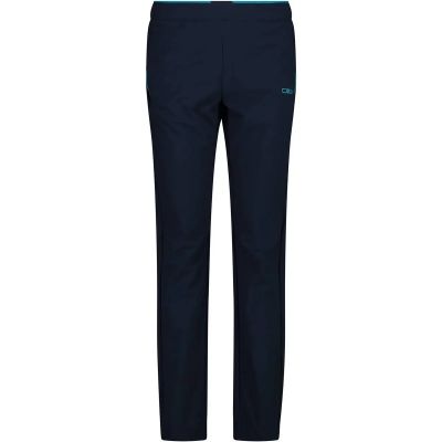 Damen Keilhose WOMAN LONG PANT in schwarz