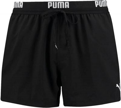 PUMA Underwear - Hosen Swim Logo Badehose 001 in schwarz