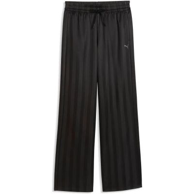 Damen Sporthose W Puma League Wide Leg Pant in schwarz